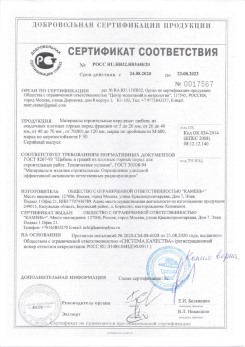 2020.02.06 Узловая - Приложение 2 к сертификату изделия системы водосточной.