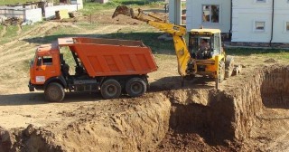 Котлован для дома Узловая, цена от 309 руб./м3.