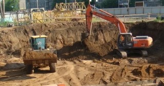 Котлован для дома Узловая, цена от 309 руб./м3.